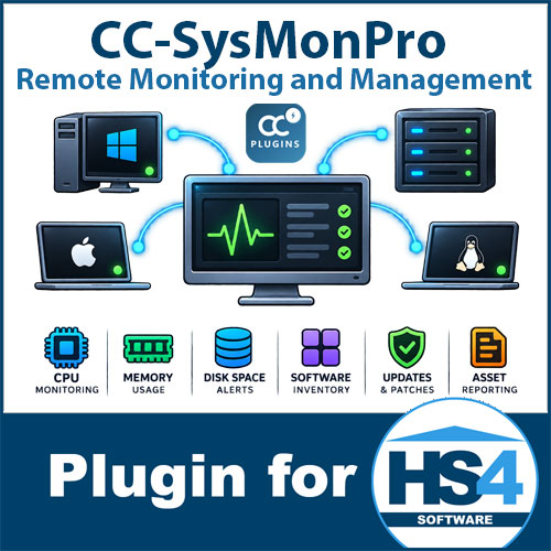 CC-Plugins CC-SysMonPro Software Plugin for HS4