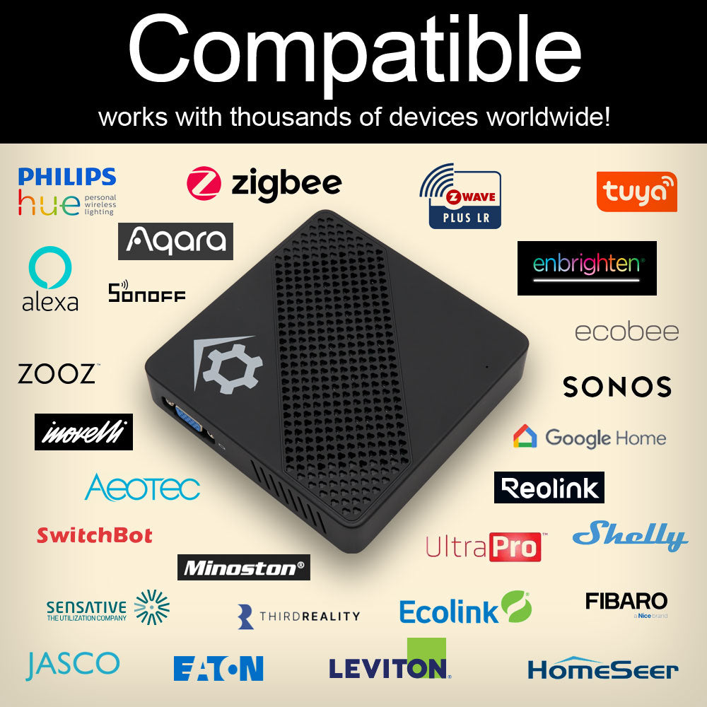 HomeSeer HomeTroller Plus Smart Home Hub (RENEWED)