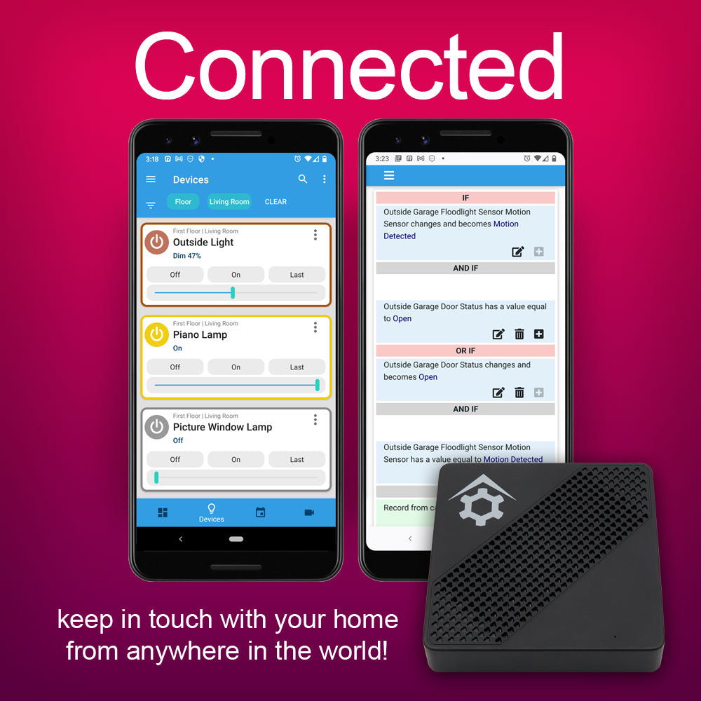 HomeSeer HomeTroller Plus Smart Home Hub (RENEWED)