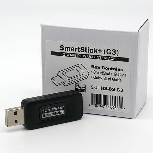 HomeSeer SmartStick+ G3 USB Z-Wave Stick - HomeSeer