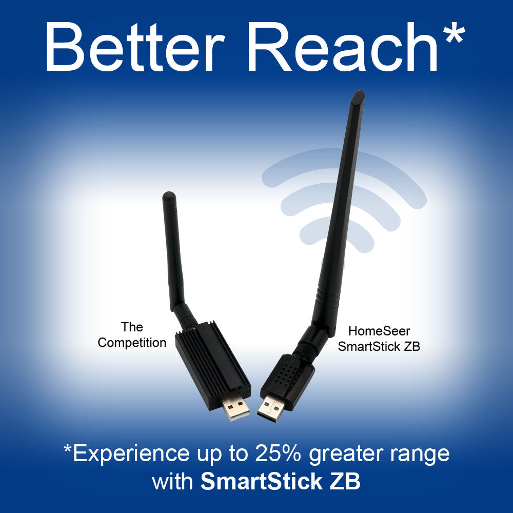 HomeSeer SmartStick ZB – Long Range Zigbee USB Dongle