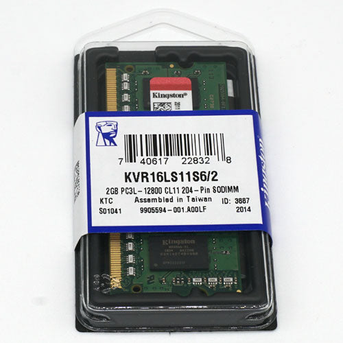 Kingston PC3L-12800 CL11 2GB 204-Pin RAM (49 Count)