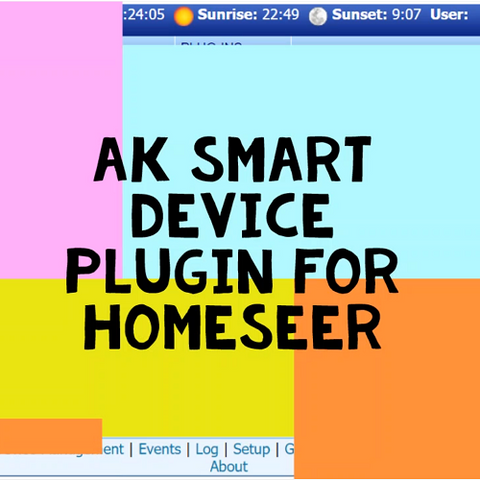 alexbk66 AK Smart Device Software Plugin for HS3 - HomeSeer