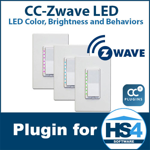 CC-Plugins CC-Zwave LED Manager Software Plugin for HS4