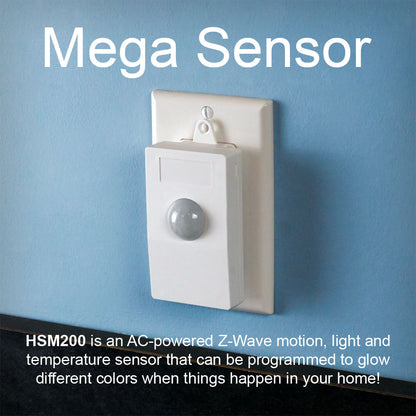 HomeSeer HSM200 Z-Wave Multi-Sensor (CLEARANCE)