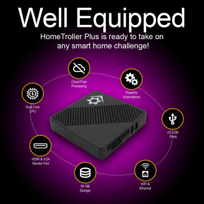 HomeSeer HomeTroller Plus Smart Home Hub