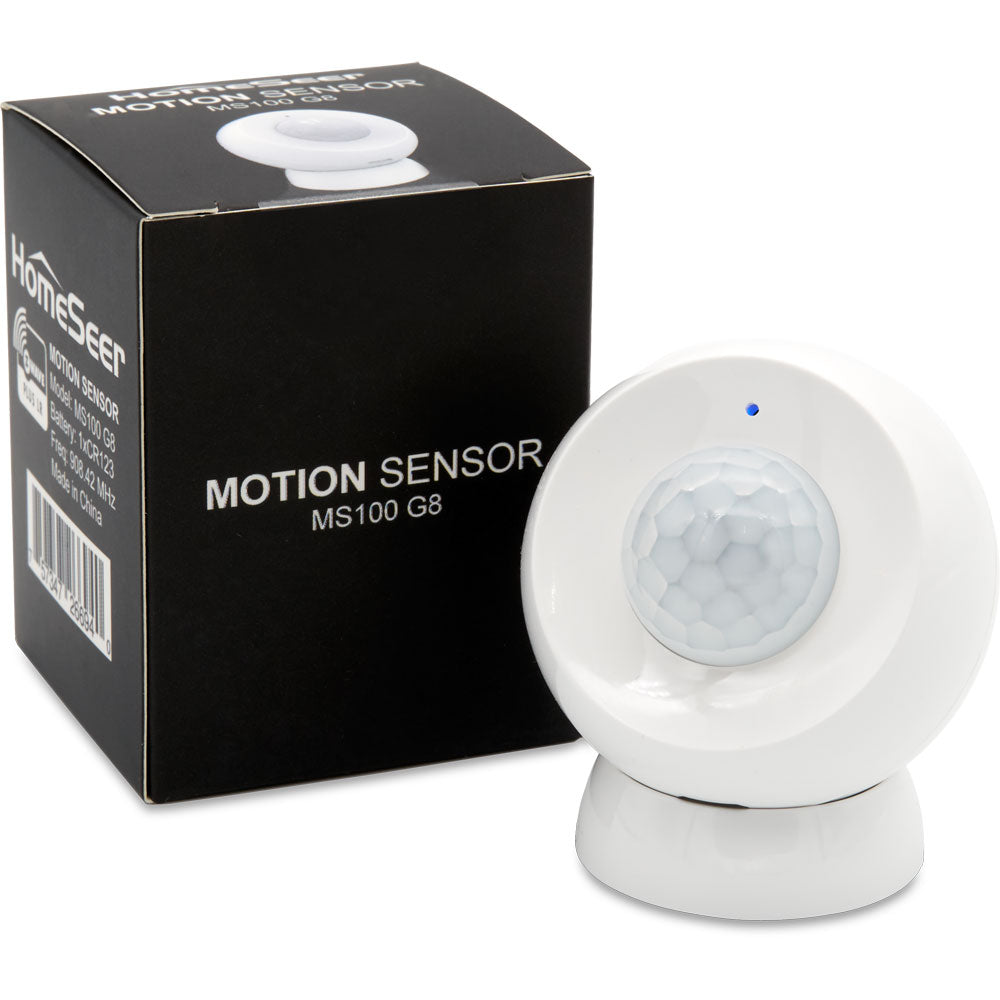 HomeSeer MS100 G8 Z-Wave Plus Long Range Motion Sensor