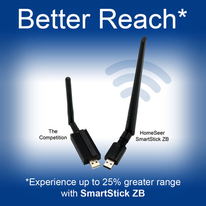 HomeSeer SmartStick ZB – Long Range Zigbee USB Dongle