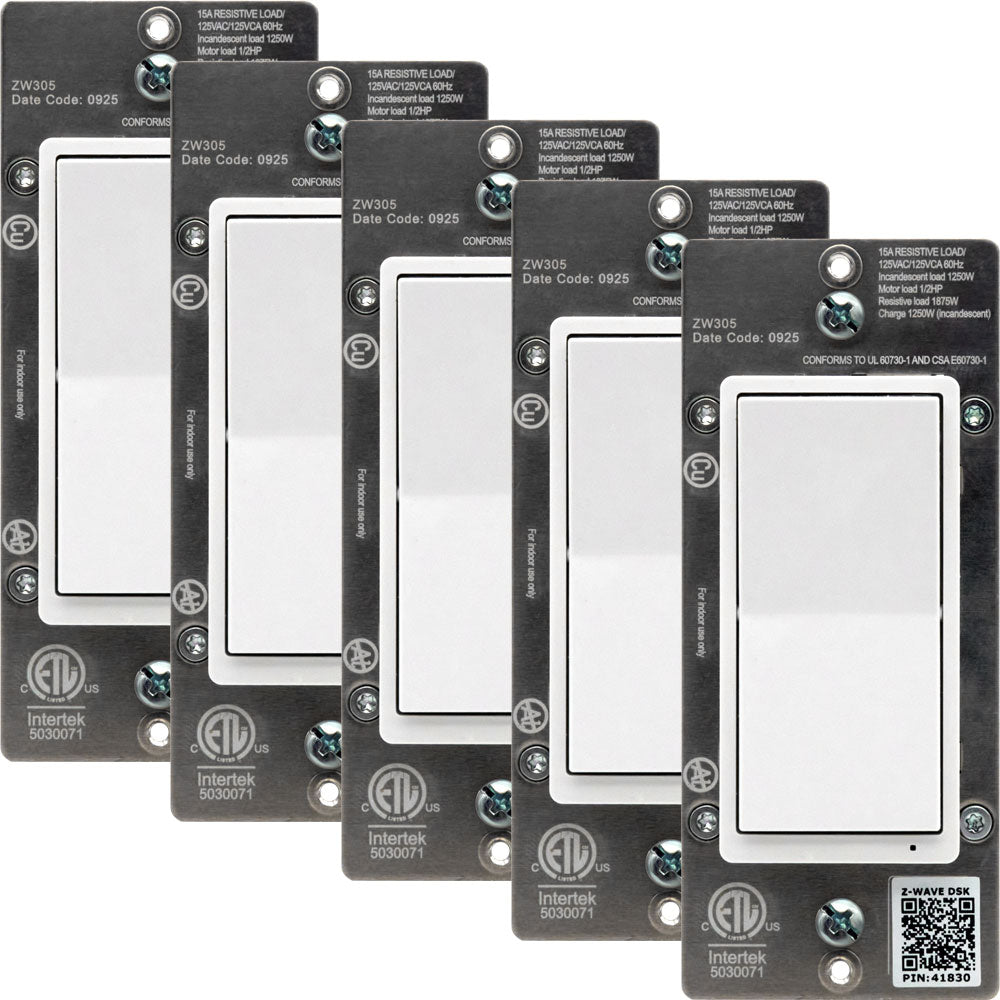 HomeSeer WS300 Z-Wave Long Range Scene-Capable RGB Smart Switch