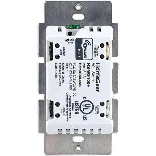 HomeSeer HS-WS200+ Z-Wave Plus RGB Wall Switch - OPEN BOX:HomeSeer Store