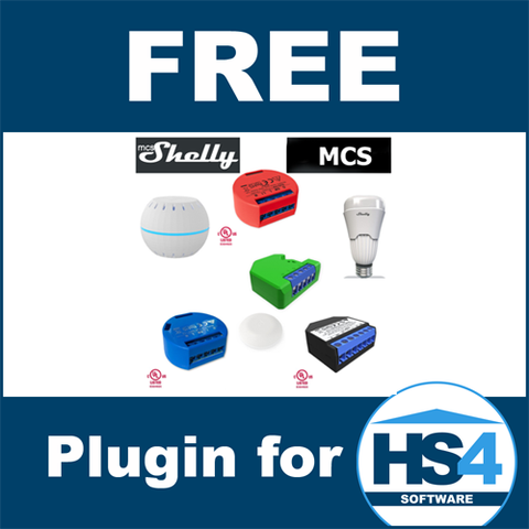 Michael McSharry mcsShelly Software Plugin for HS4 - HomeSeer