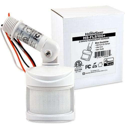 HomeSeer HS-FLS100+ Z-Wave Plus Floodlight Sensor:HomeSeer Store