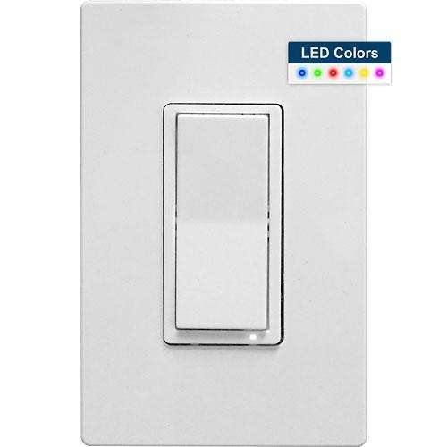 HomeSeer HS-WS200+ Z-Wave Plus RGB Wall Switch - OPEN BOX:HomeSeer Store