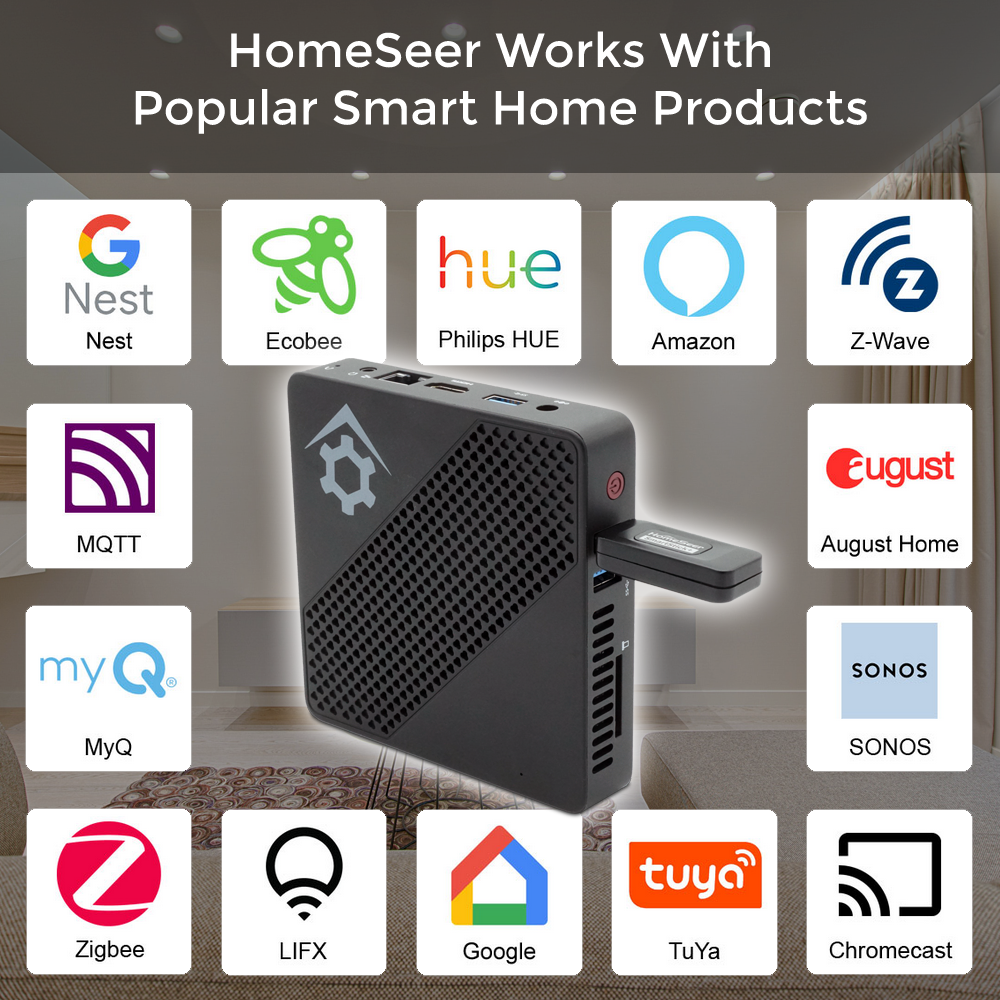 HomeSeer HomeTroller Plus Smart Home Hub (CLEARANCE)